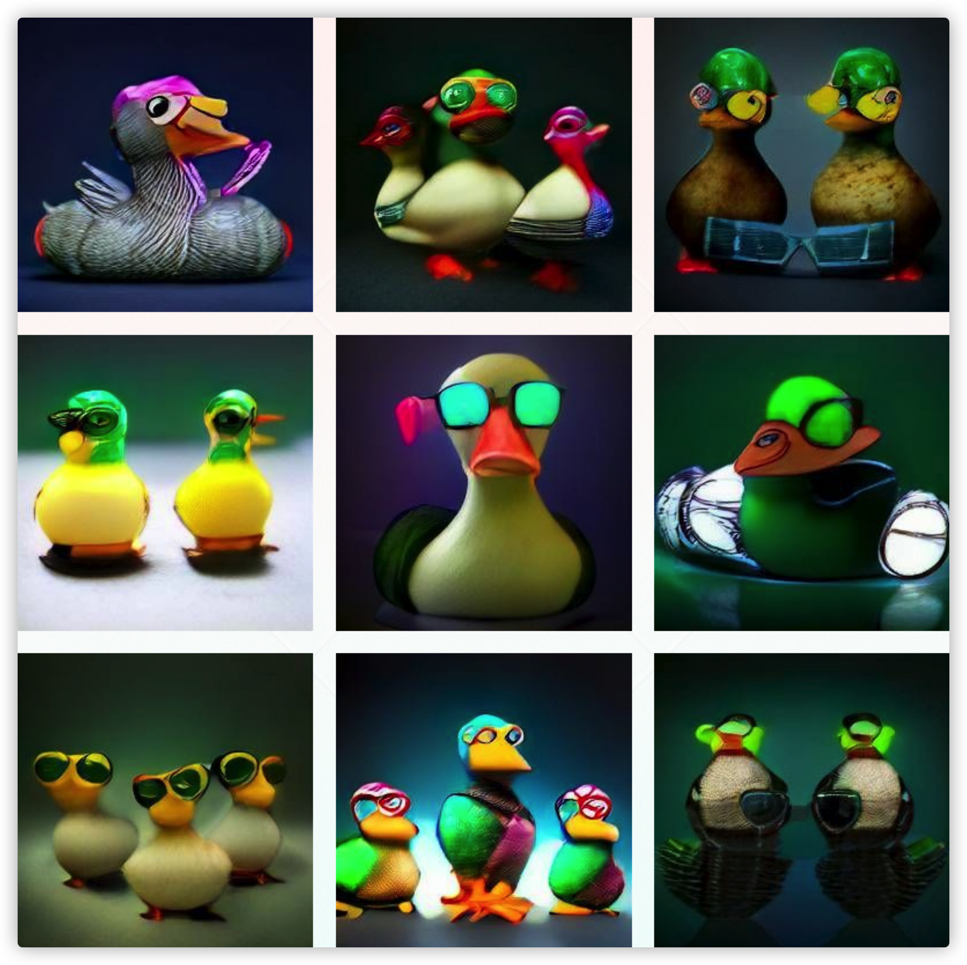 Cyberpunk Ducks