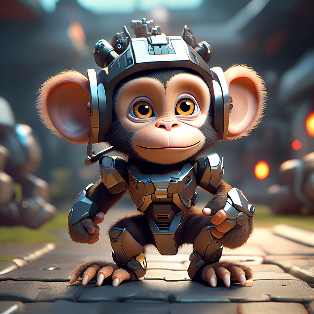 Monkey Cubs 元创系列 #776