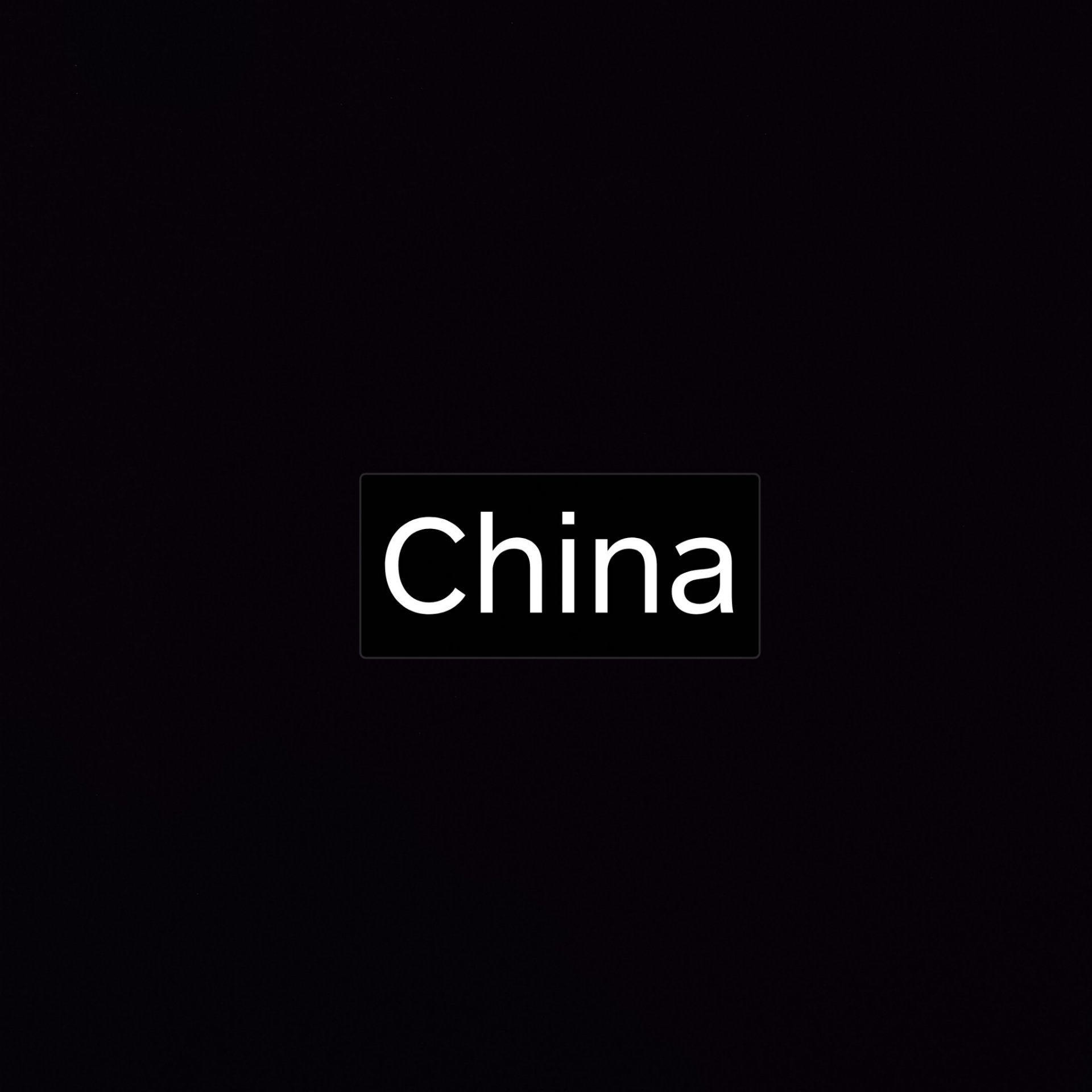 China