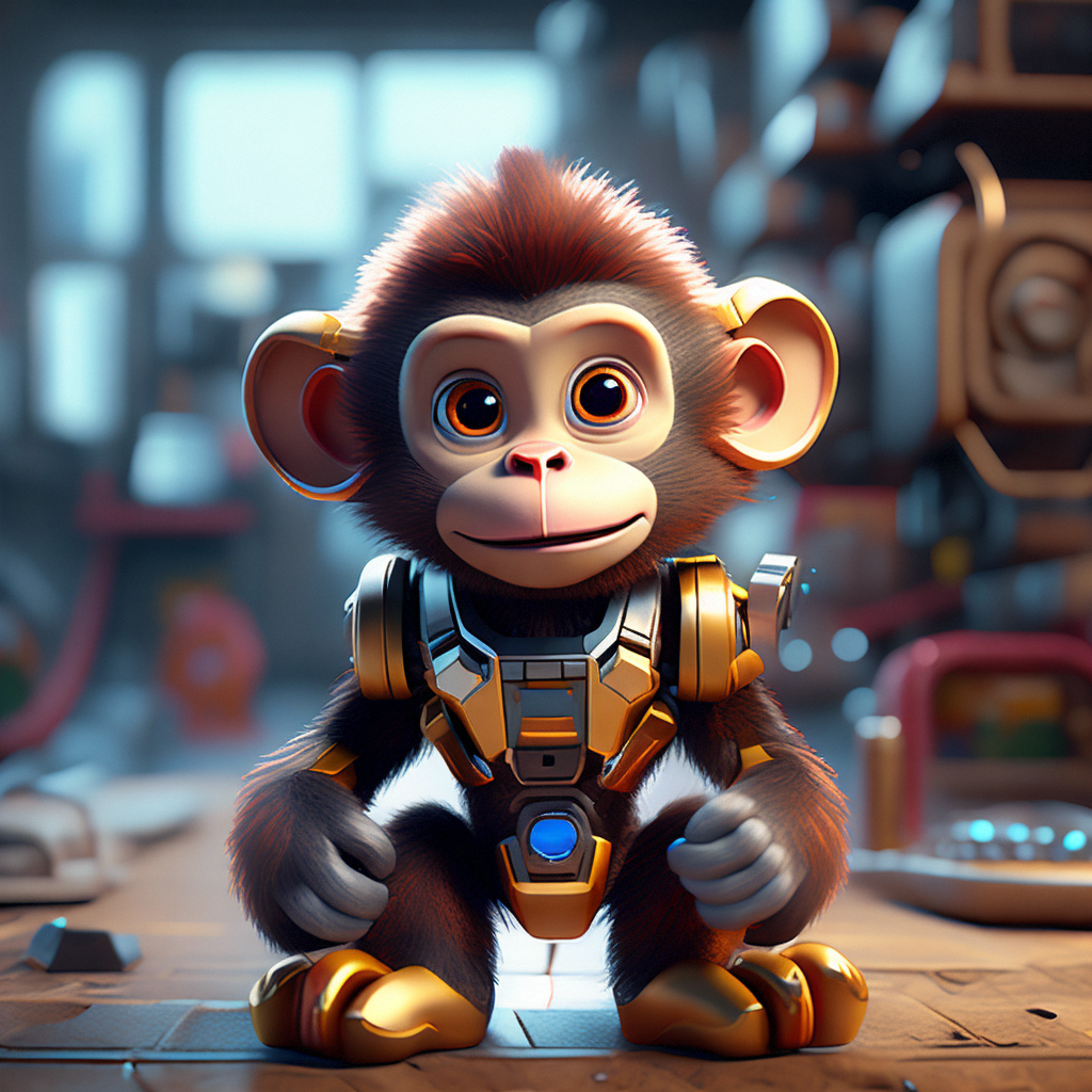 Monkey Cubs 元创系列 #2446