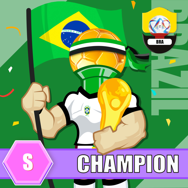冠军竞猜 巴西 赢 S #138